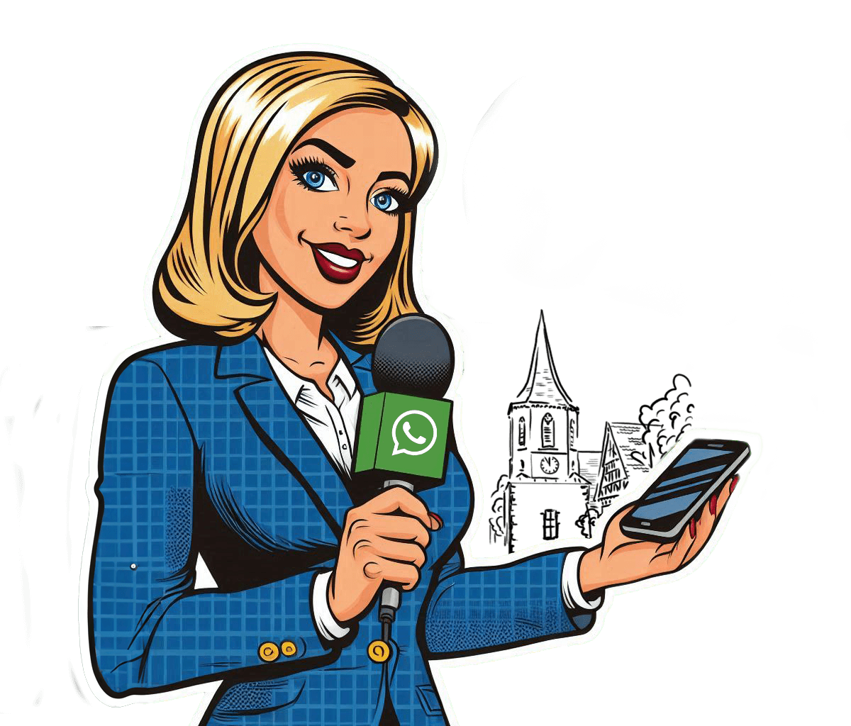 Dorfgeflüster Reporterin